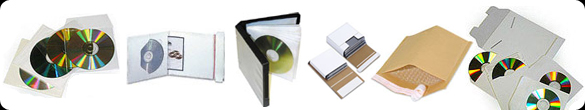 CD DVD Sleeves Mailers Packaging Canada Kinwood Multimedia