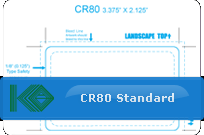Plastic Card CR80 Standard Template